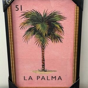 La Palma Palm Tree Wall Art Loteria